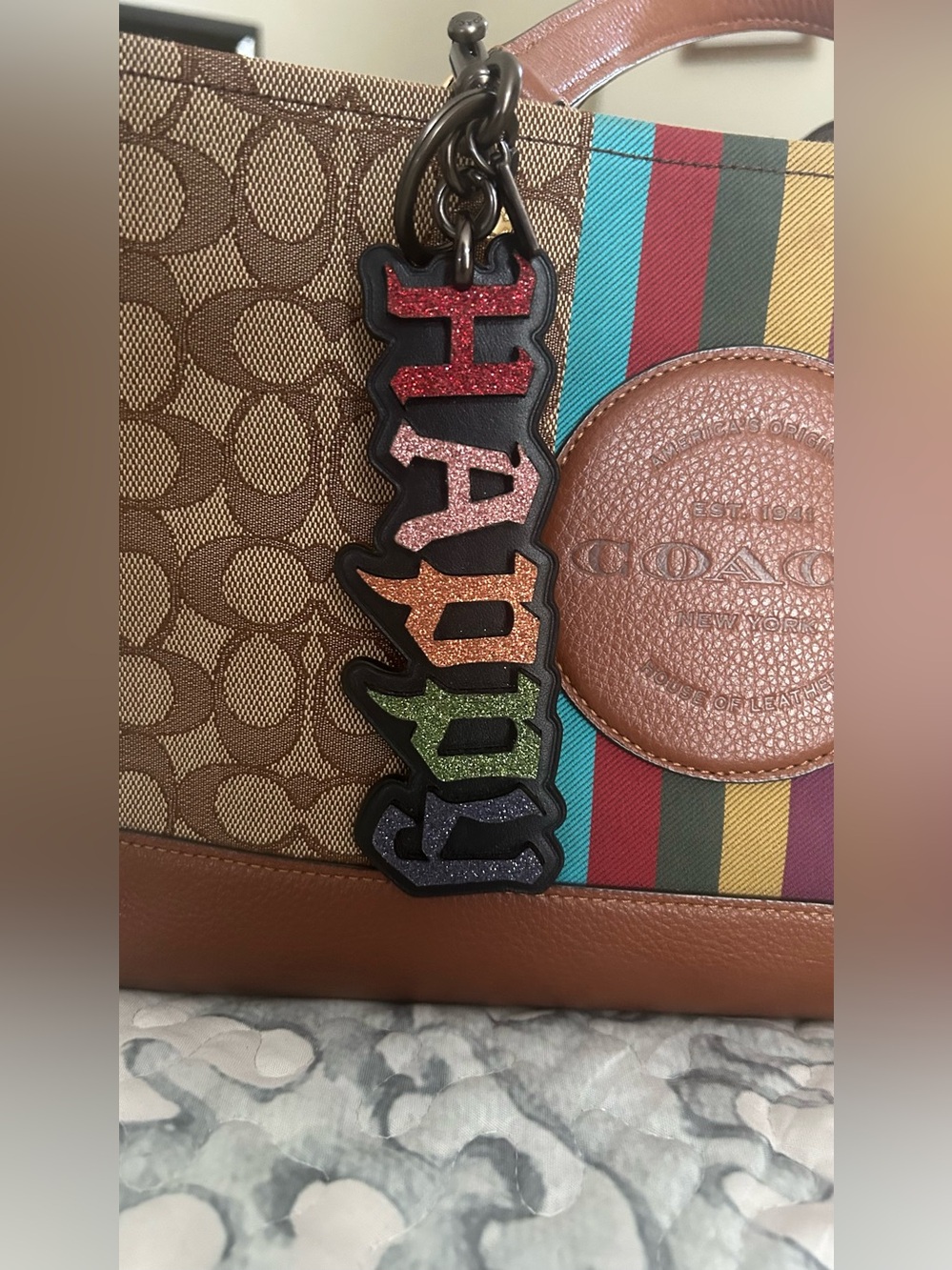 Coach Disney X Charm/Key Fob